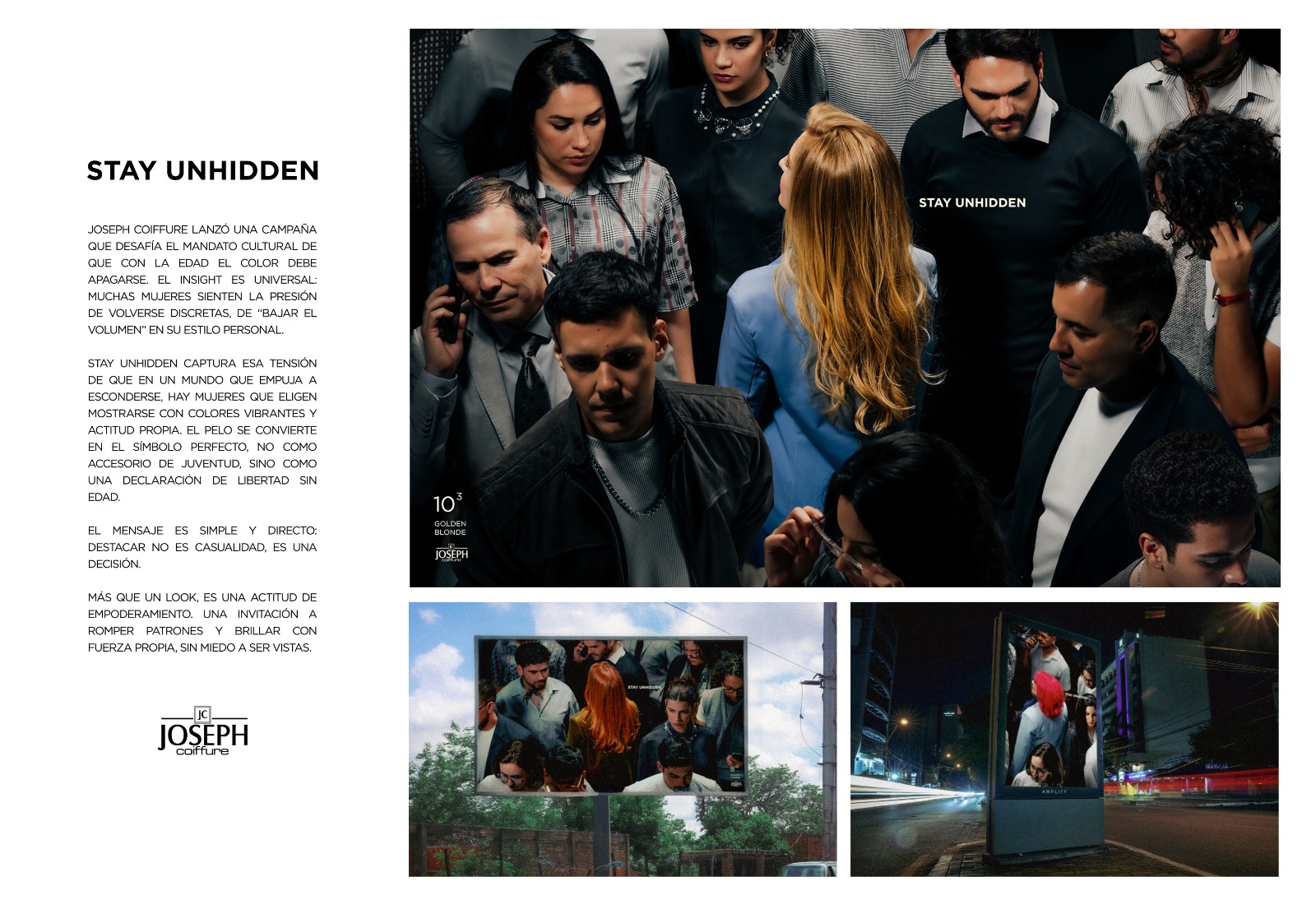 Joseph Coiffure — Stay Unhidden